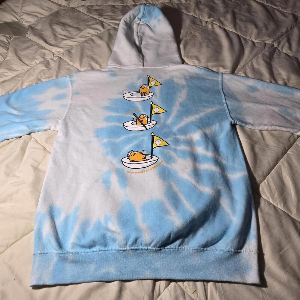 Sanrio Gudetama The Lazy Egg Bioworld Hoodie - Picture 5 of 9